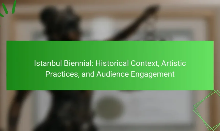 Istanbul Biennial: Historical Context, Artistic Practices, and Audience Engagement