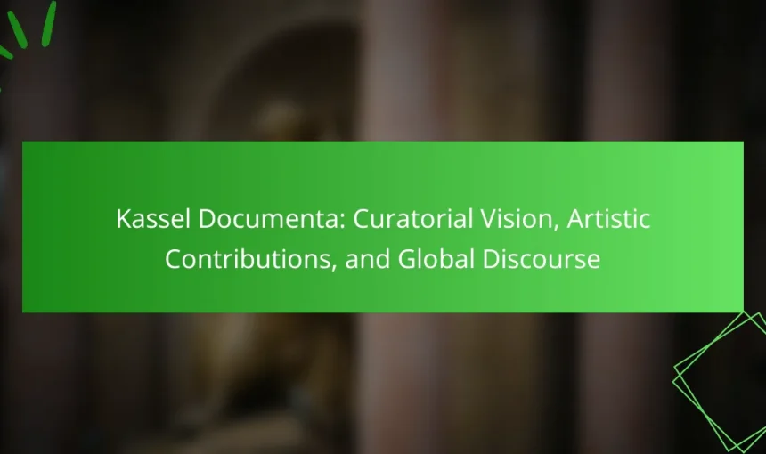Kassel Documenta: Curatorial Vision, Artistic Contributions, and Global Discourse