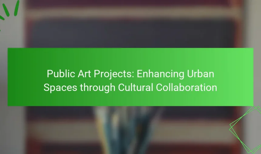 Public Art Projects: Enhancing Urban Spaces through Cultural Collaboration
